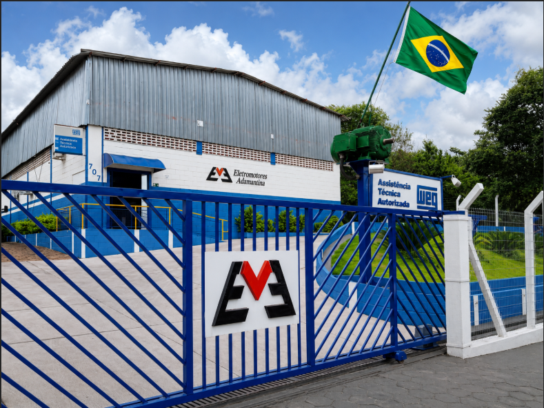 Sede da Eletromotores Adamantina — Assistência Técnica WEG Motores e Energia